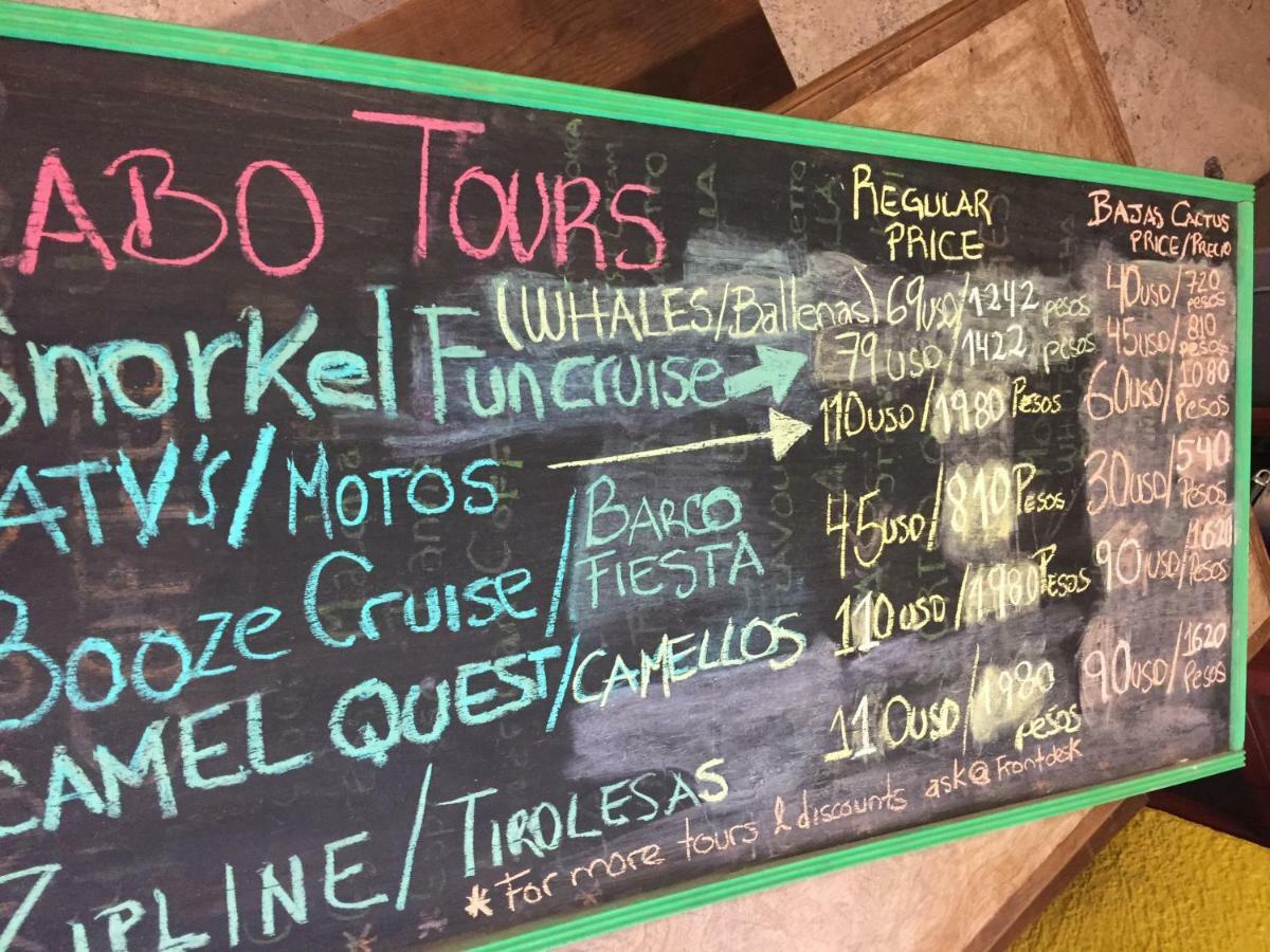 Bajas Cactus Hostel 卡波圣卢卡斯 外观 照片